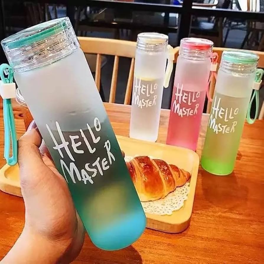 Hello Master water bottle