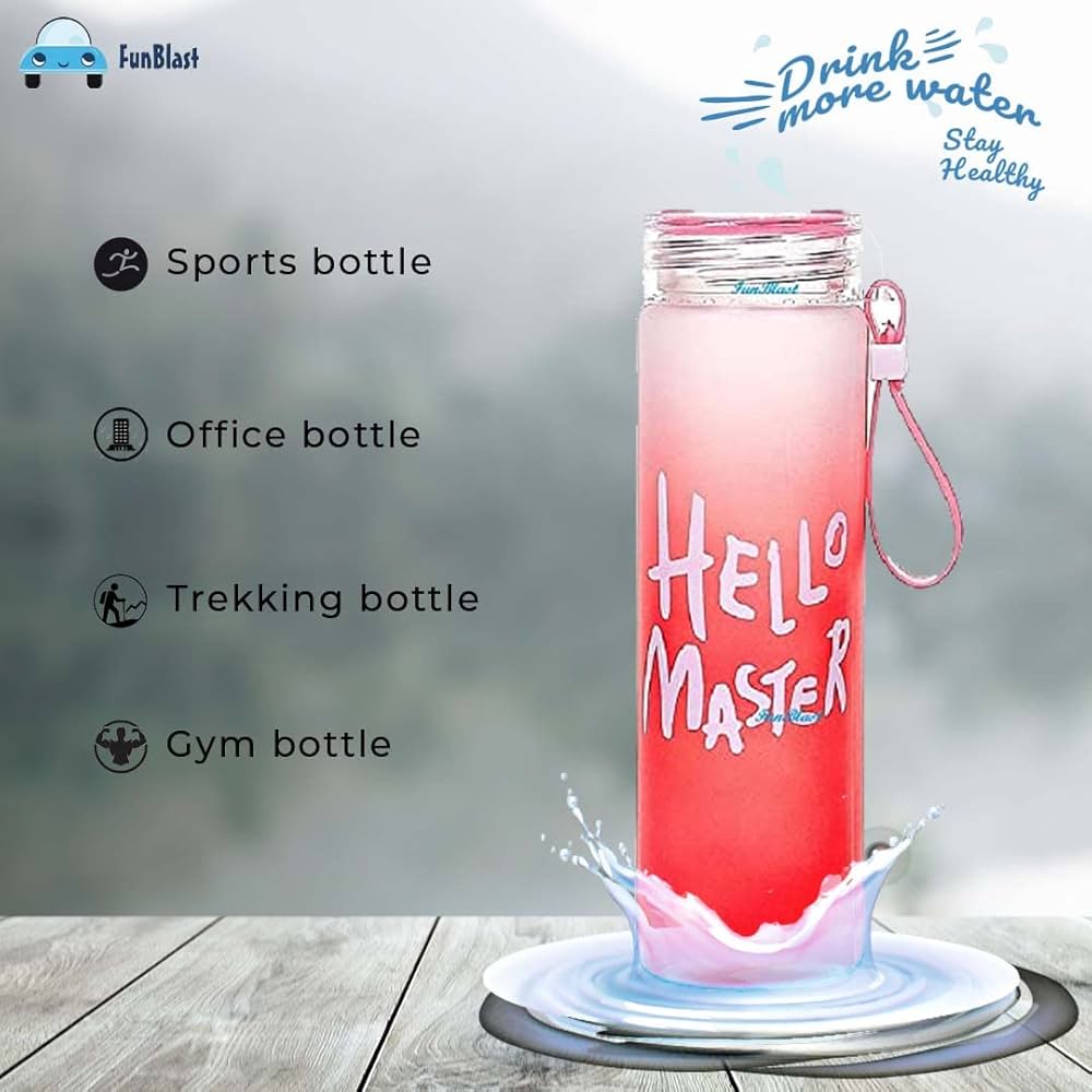 Hello Master water bottle
